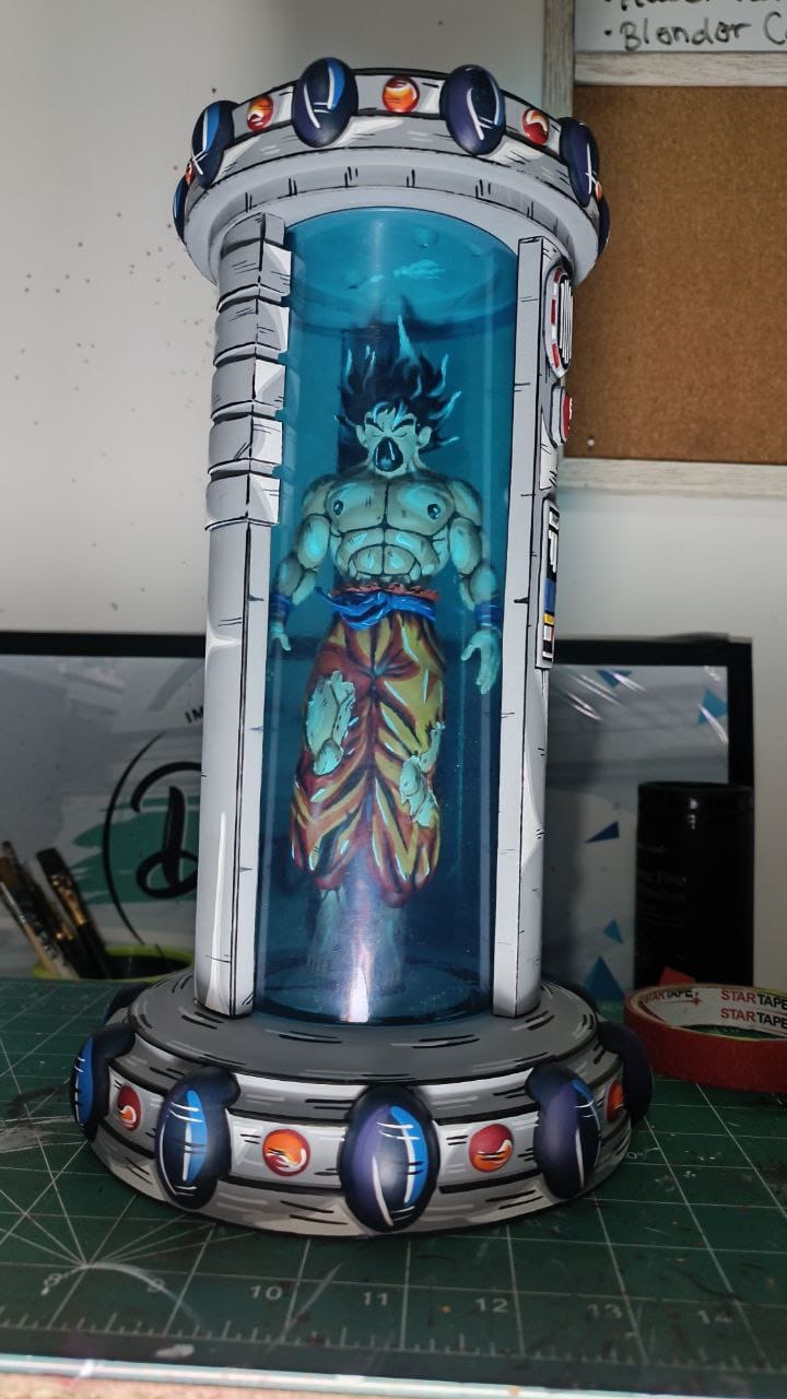 P站图纸印象馆 救生仓中的悟空 救生仓中的悟空