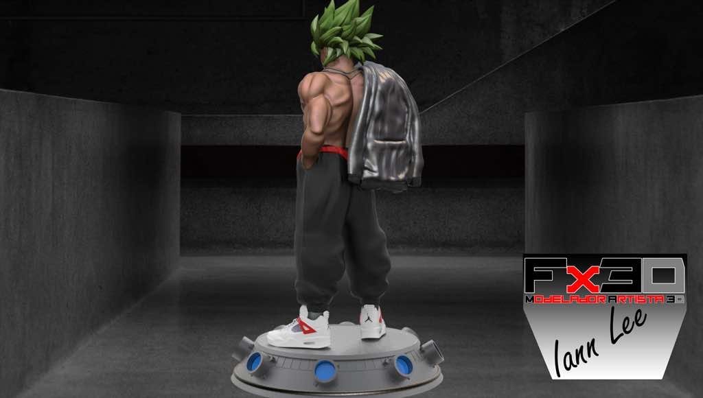 P站图纸印象馆 运动男孩布罗利 运动男孩布罗利