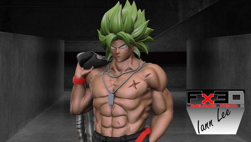 P站图纸印象馆 运动男孩布罗利 运动男孩布罗利