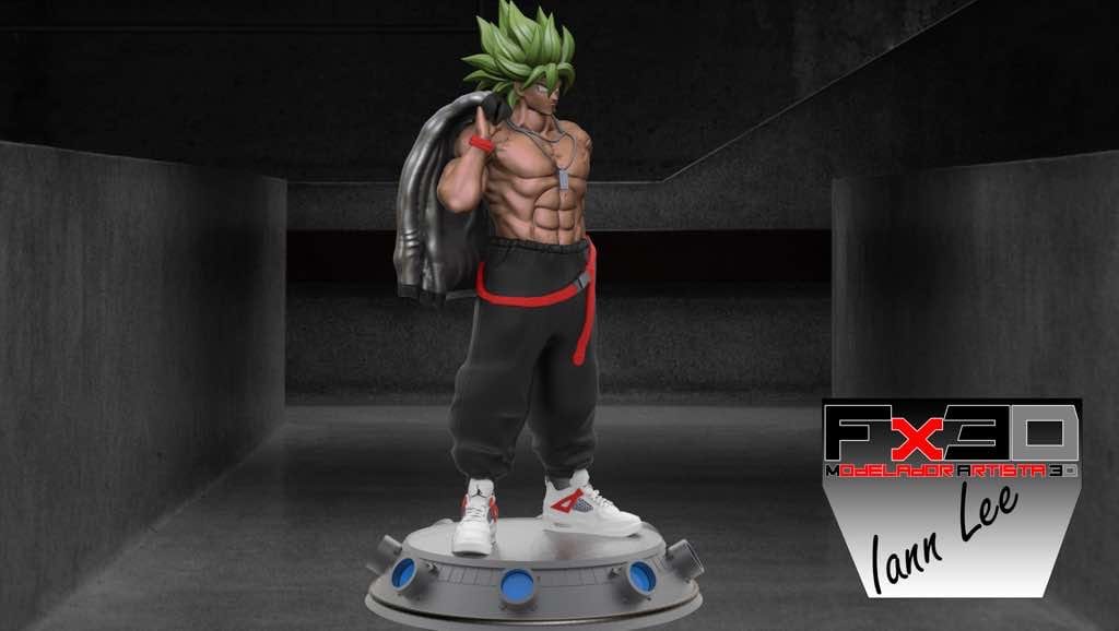 P站图纸印象馆 运动男孩布罗利 运动男孩布罗利