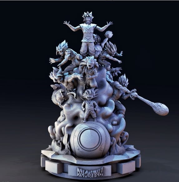 P站图纸印象馆 悟空的形态 悟空的形态