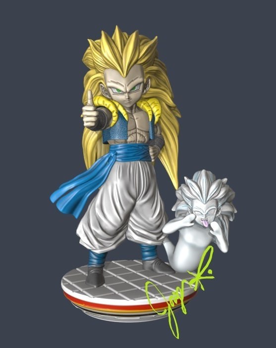 P站图纸印象馆 悟天克斯 悟天克斯