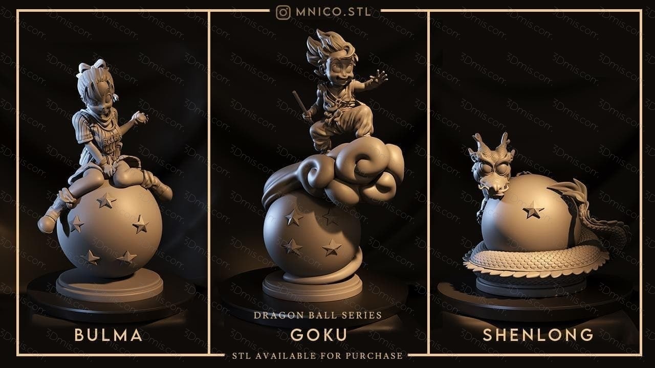 P站图纸印象馆 悟空 布尔玛和神龙 悟空 布尔玛和神龙