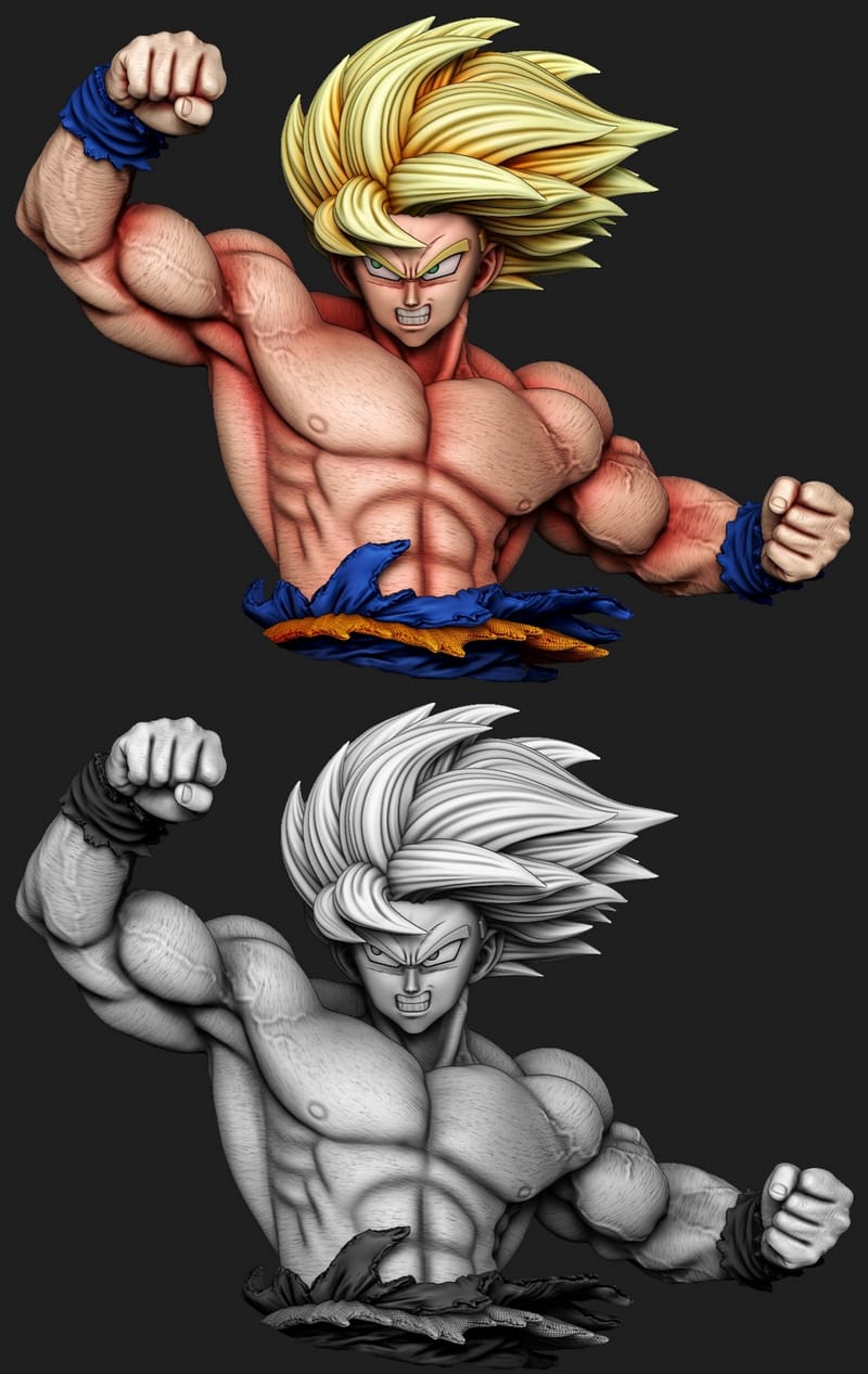 P站图纸印象馆 悟空 悟空