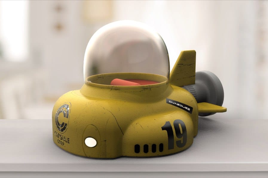 P站图纸印象馆 布尔玛的飞行器 布尔玛的飞行器