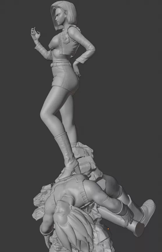 P站图纸印象馆 人造人18号 人造人18号