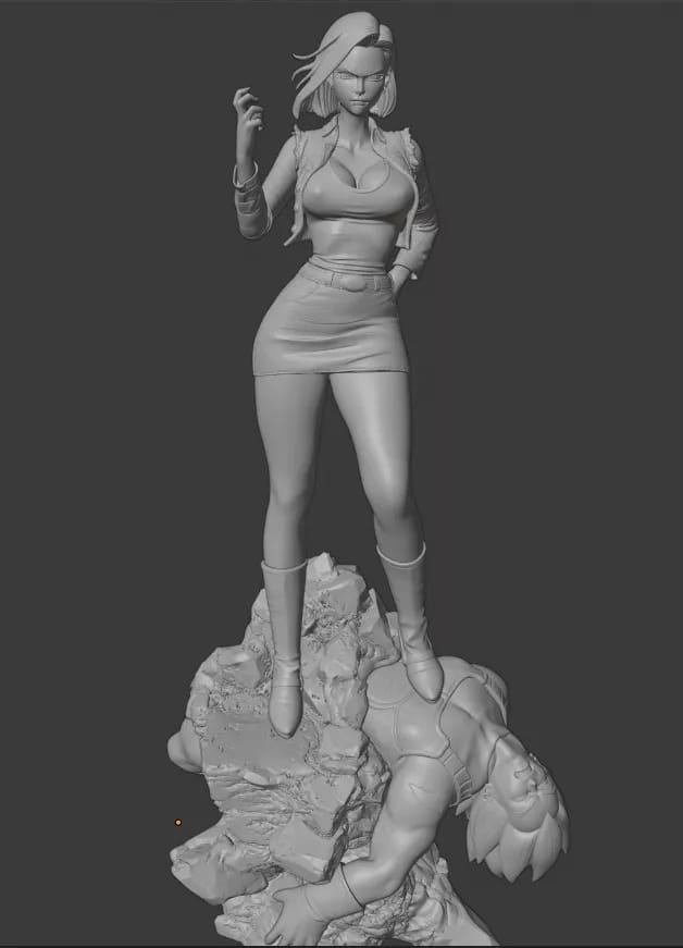 P站图纸印象馆 人造人18号 人造人18号