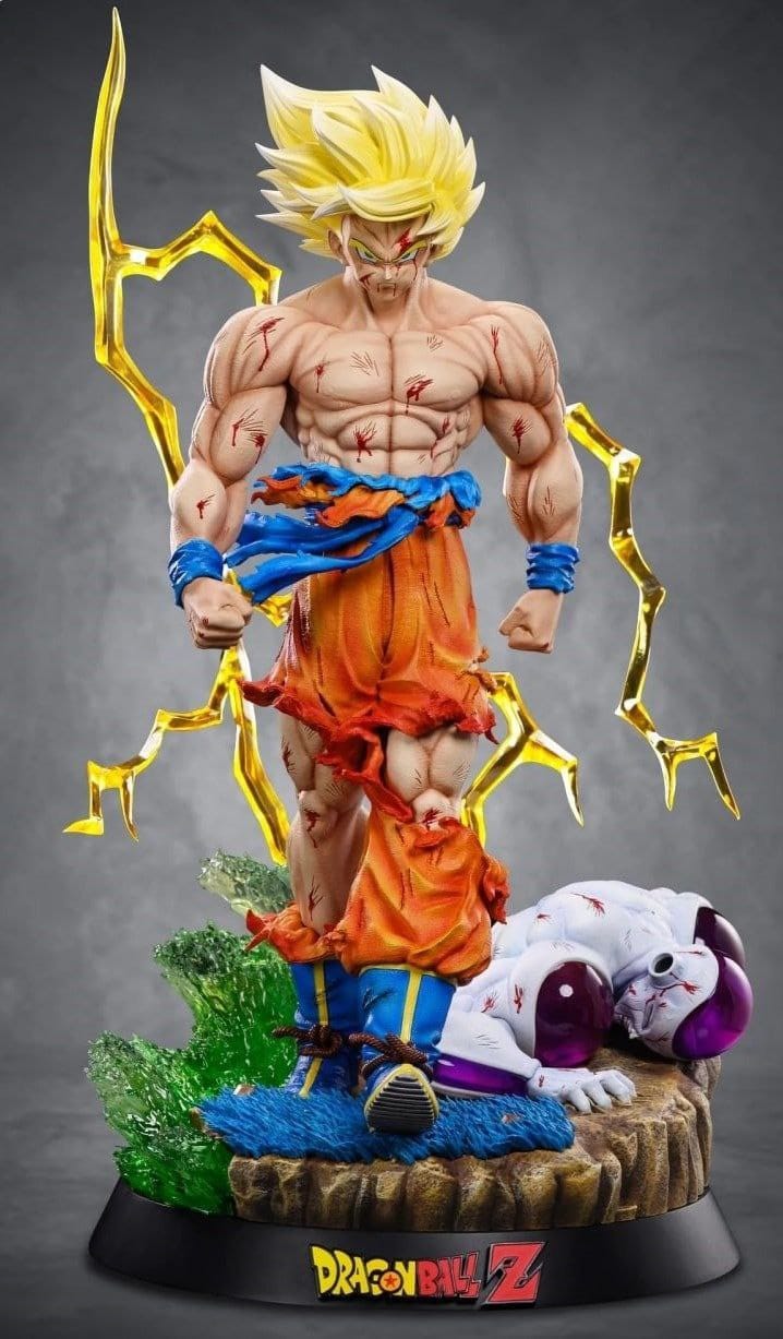 P站图纸印象馆 悟空对战弗利萨 悟空对战弗利萨