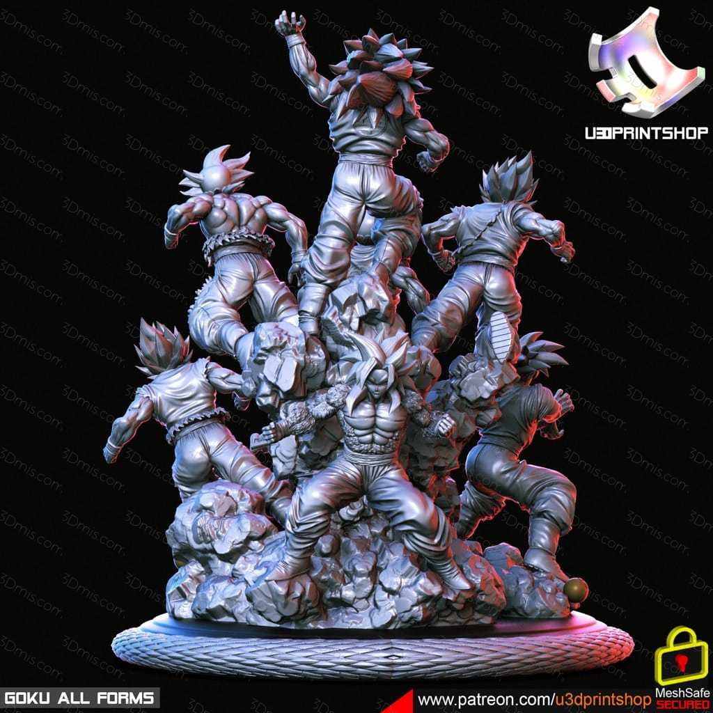 不同时间的悟空