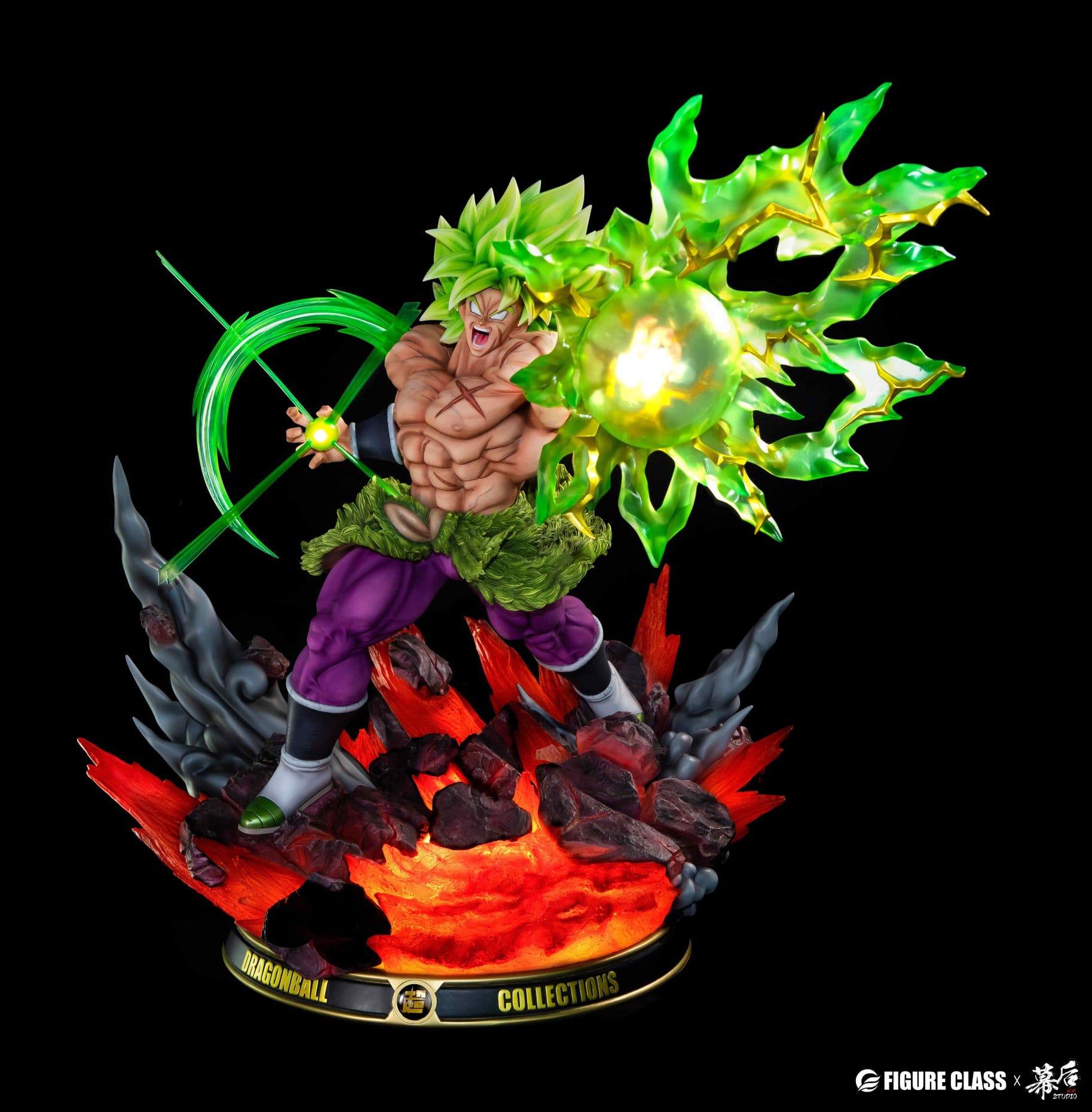 P站图纸印象馆 布罗利对悟空 布罗利对悟空