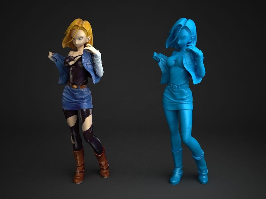 P站图纸印象馆 人造人18号 人造人18号