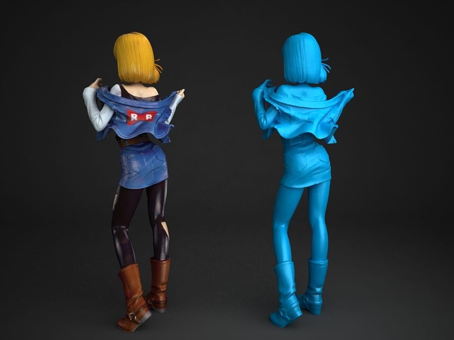 P站图纸印象馆 人造人18号 人造人18号