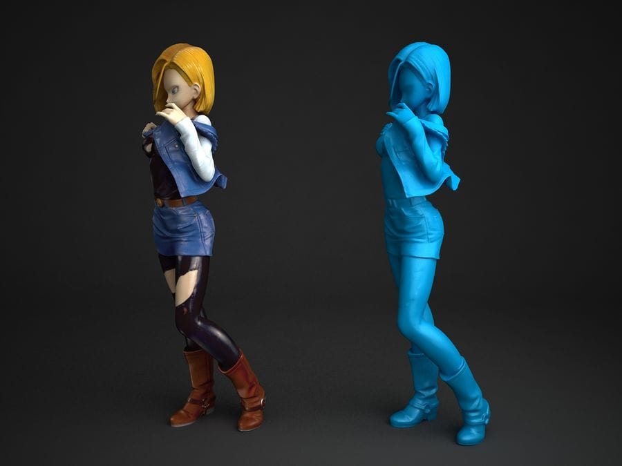 P站图纸印象馆 人造人18号 人造人18号