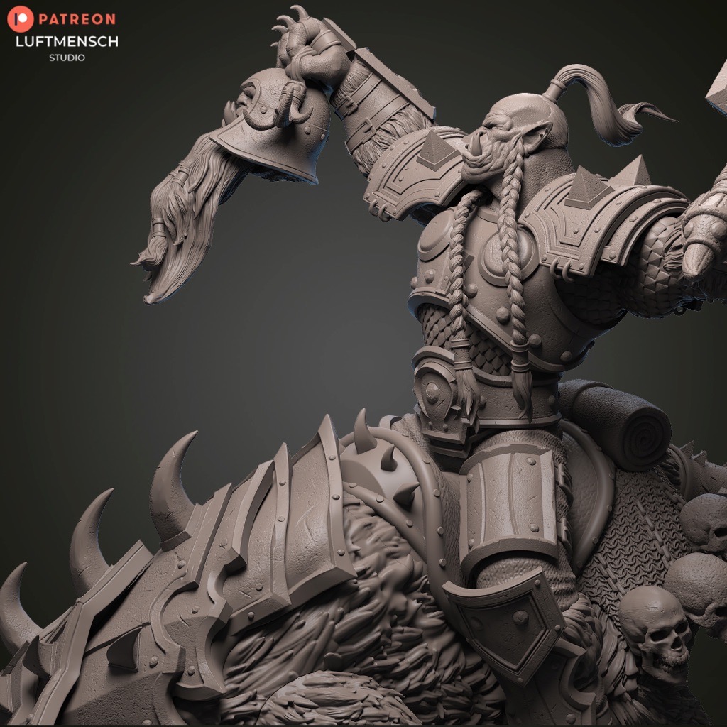 P站图纸印象馆 LuftMensch 魔兽世界 奥格瑞姆 LuftMensch 魔兽世界 奥格瑞姆