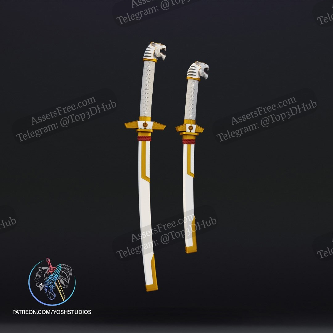 P站图纸印象馆 Yosh 战国白色游侠武器 Yosh 战国白色游侠武器