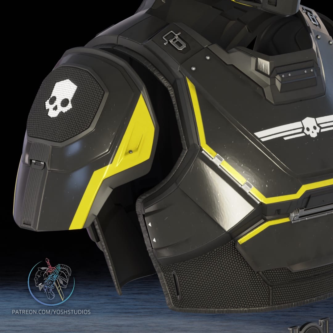 P站图纸印象馆 Yosh 地狱潜行者装甲 Yosh 地狱潜行者装甲