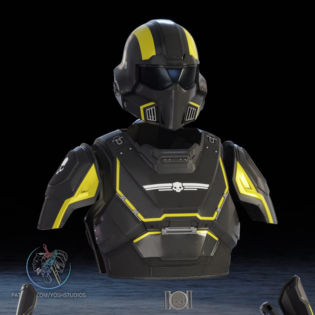 P站图纸印象馆 Yosh 地狱潜行者装甲 Yosh 地狱潜行者装甲