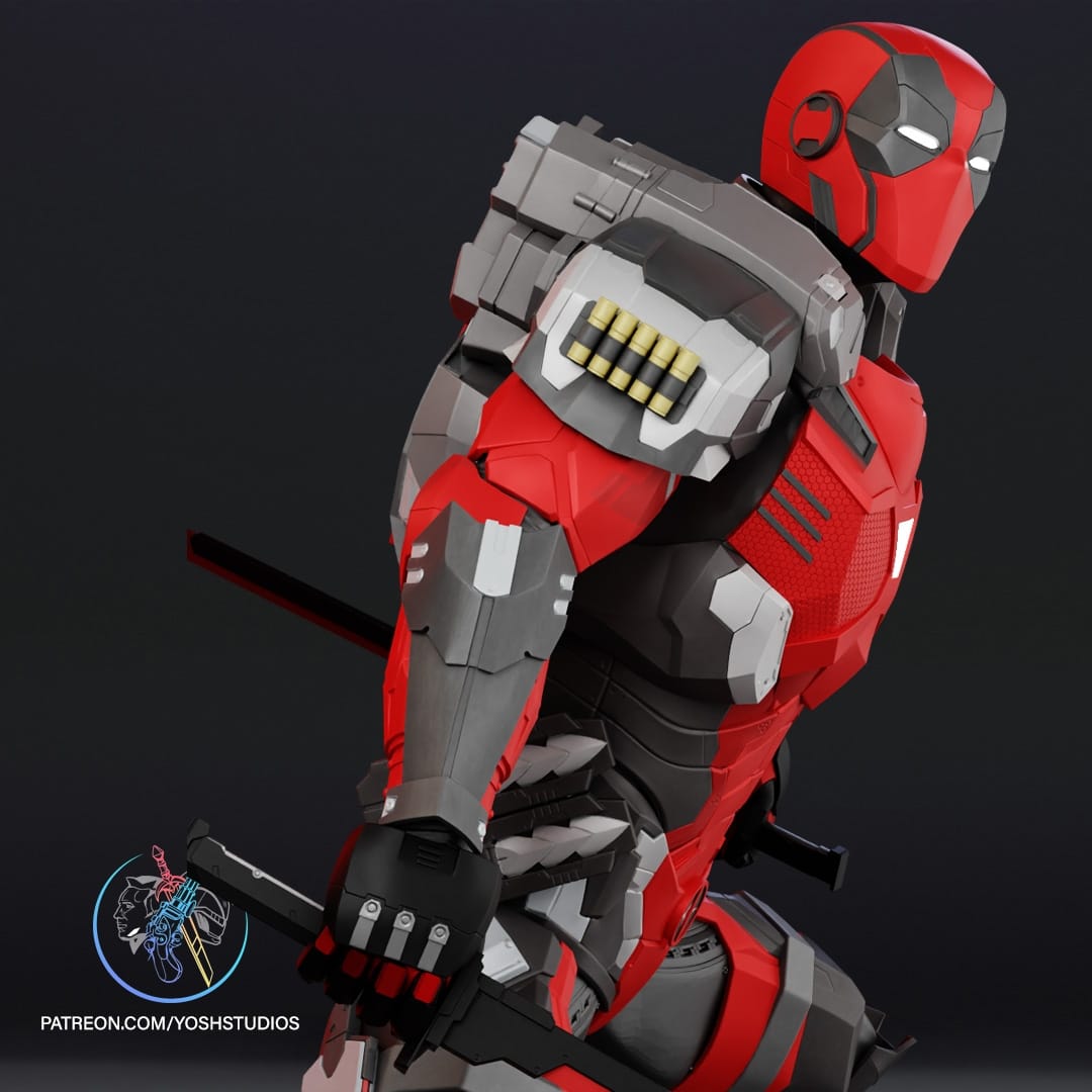 P站图纸印象馆 Yosh 机甲化死侍 Yosh 机甲化死侍