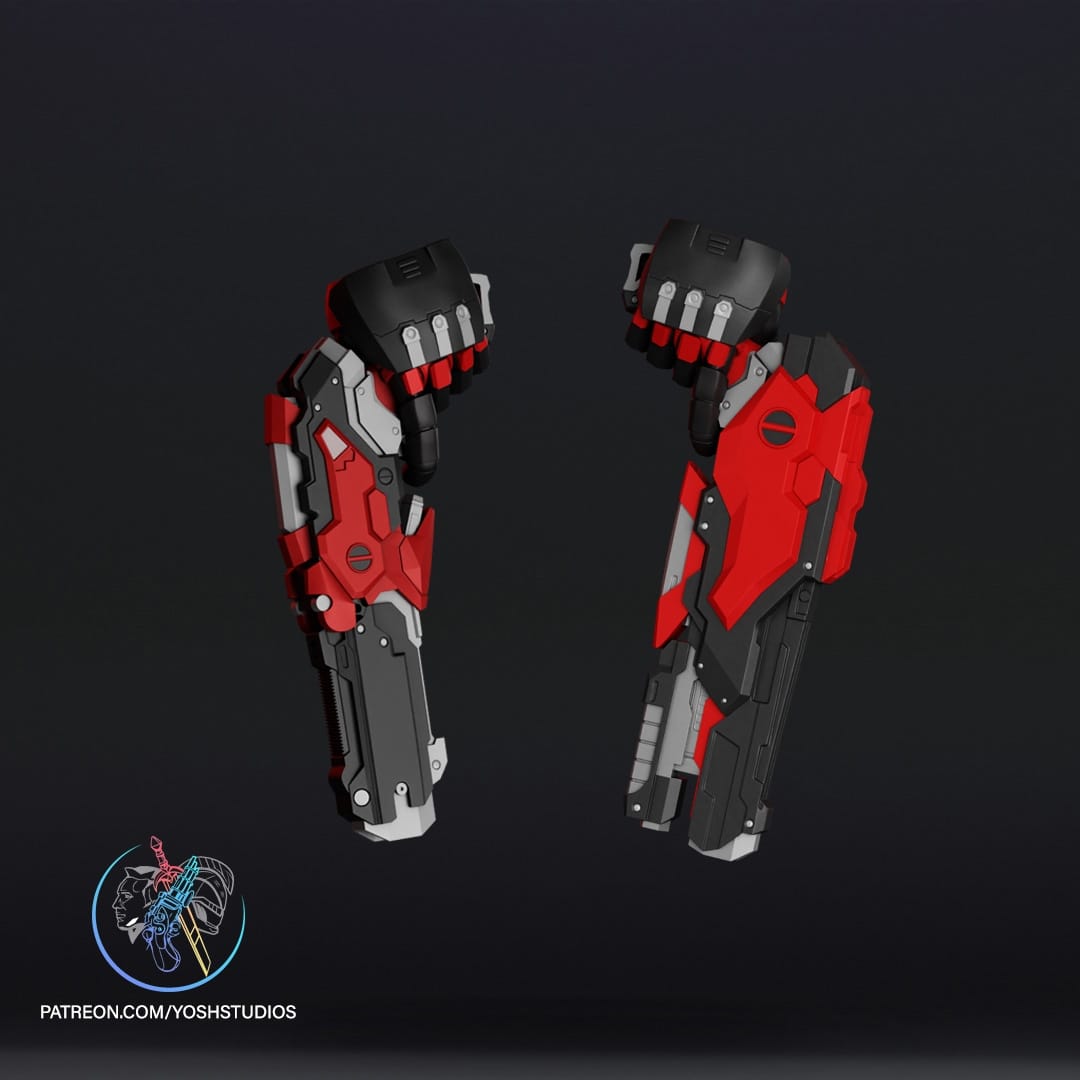 P站图纸印象馆 Yosh 机甲化死侍 Yosh 机甲化死侍