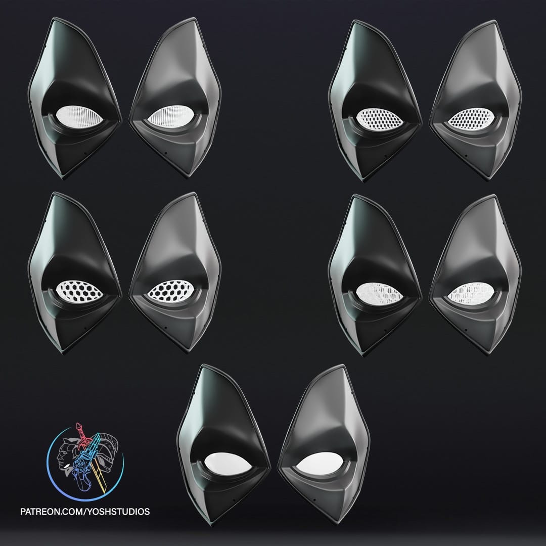 P站图纸印象馆 Yosh 骷髅化的死侍 Yosh 骷髅化的死侍