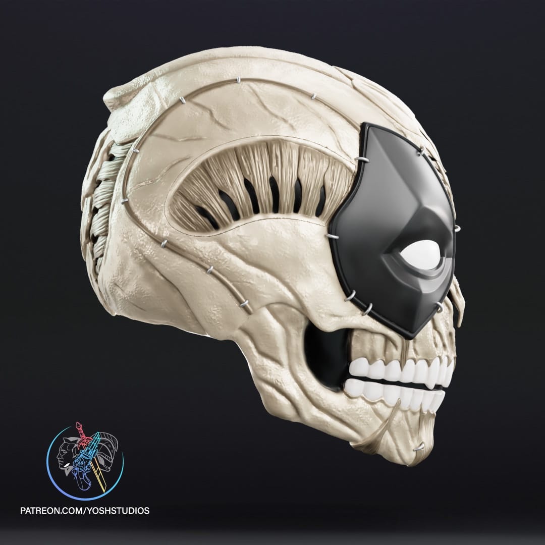 P站图纸印象馆 Yosh 骷髅化的死侍 Yosh 骷髅化的死侍