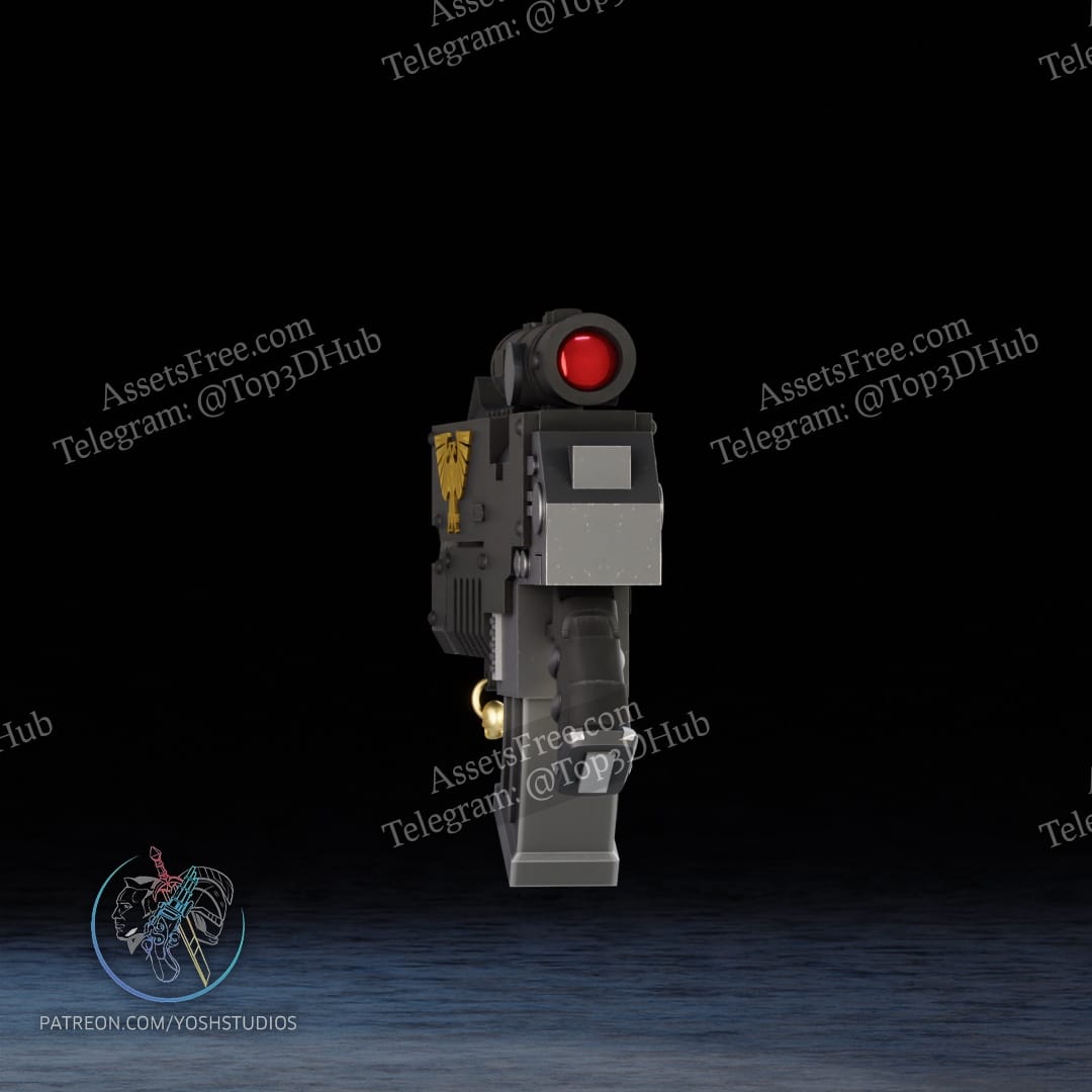 P站图纸印象馆 Yosh 太空战士机枪 Yosh 太空战士机枪