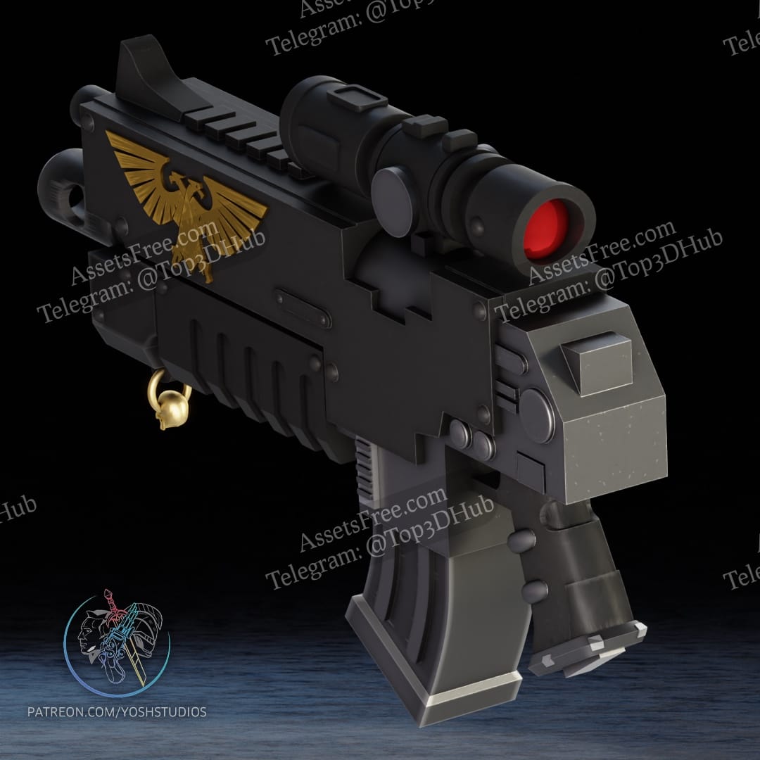 P站图纸印象馆 Yosh 太空战士机枪 Yosh 太空战士机枪