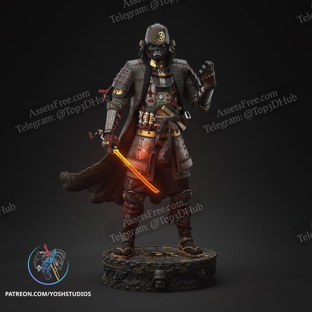 P站图纸印象馆 Yosh 达斯维达全身盔甲 Yosh 达斯维达全身盔甲