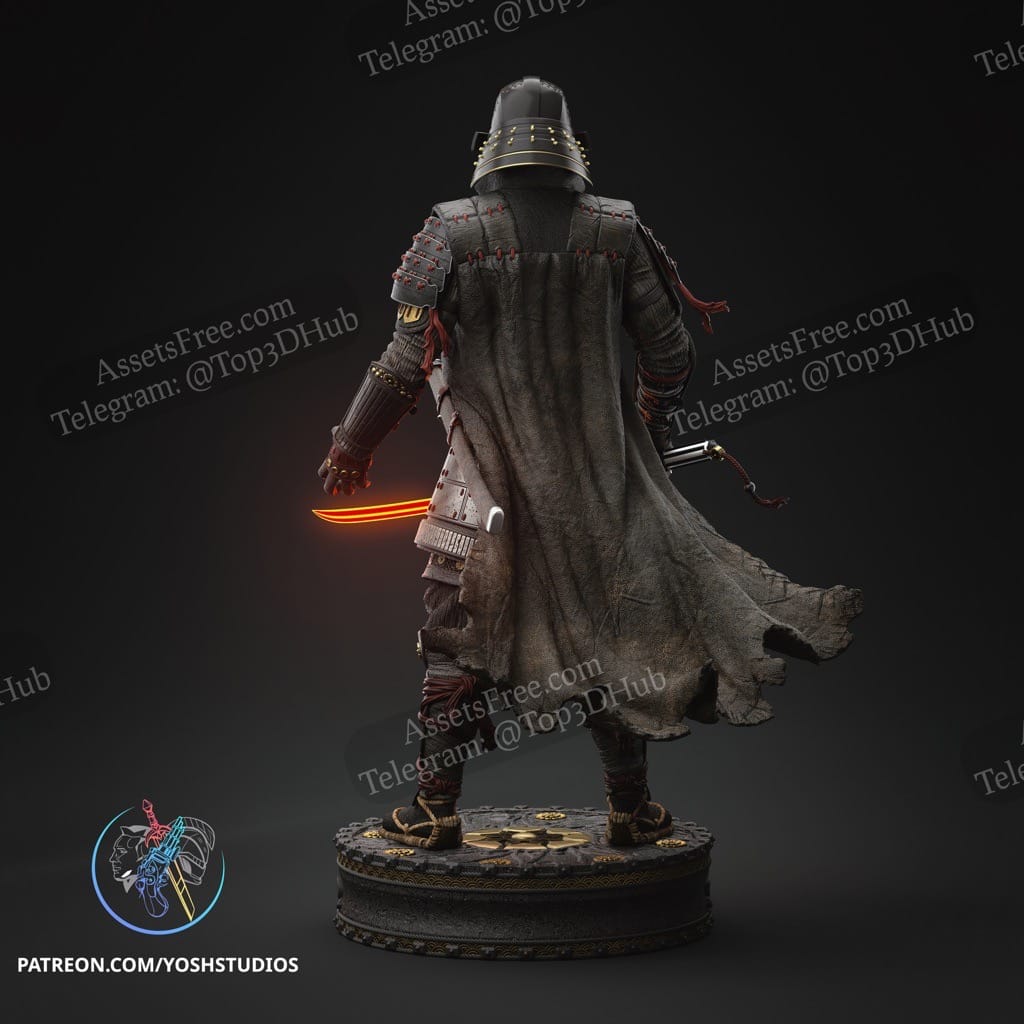 P站图纸印象馆 Yosh 达斯维达全身盔甲 Yosh 达斯维达全身盔甲