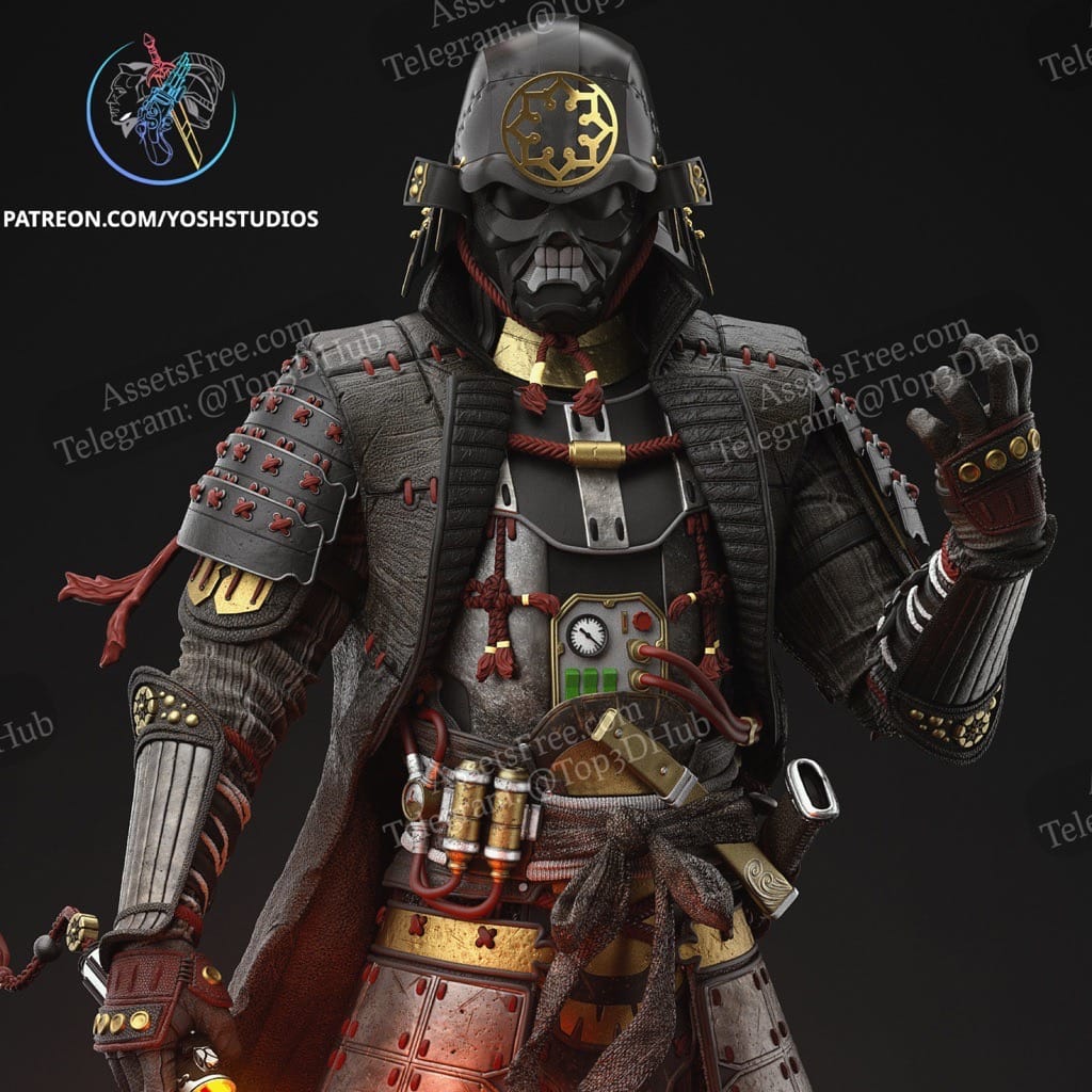 P站图纸印象馆 Yosh 达斯维达全身盔甲 Yosh 达斯维达全身盔甲