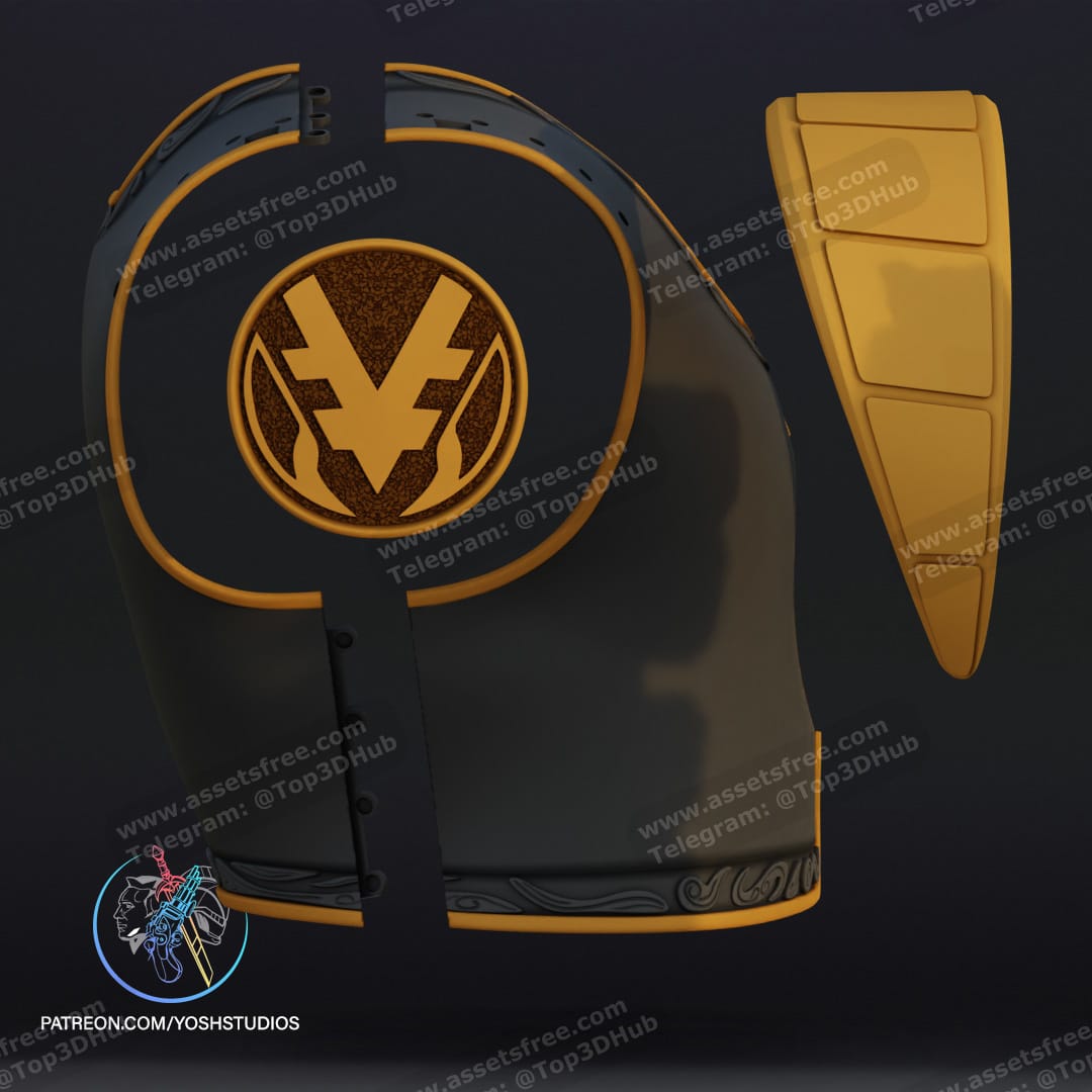 P站图纸印象馆 Yosh 战国白色游侠全套服装 Yosh 战国白色游侠全套服装