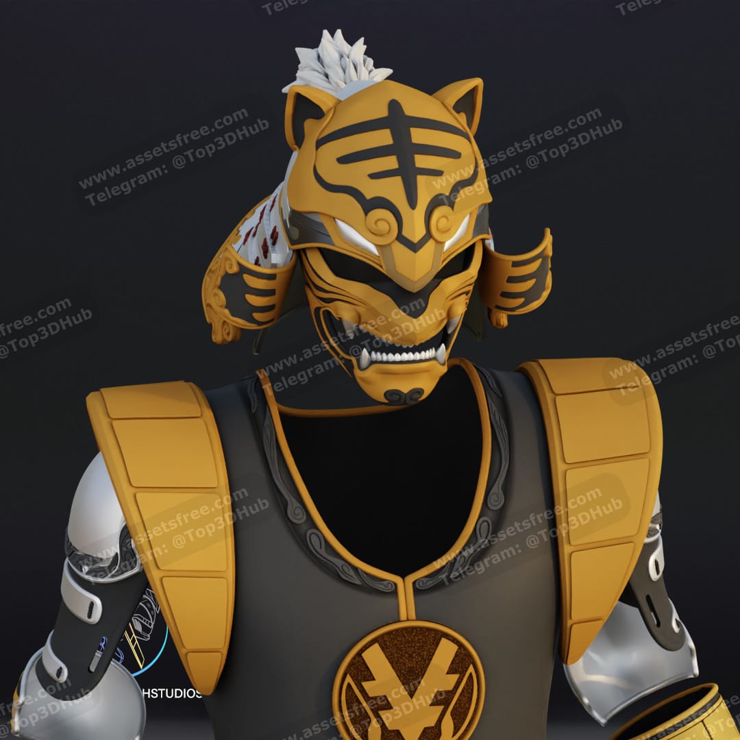 P站图纸印象馆 Yosh 战国白色游侠全套服装 Yosh 战国白色游侠全套服装