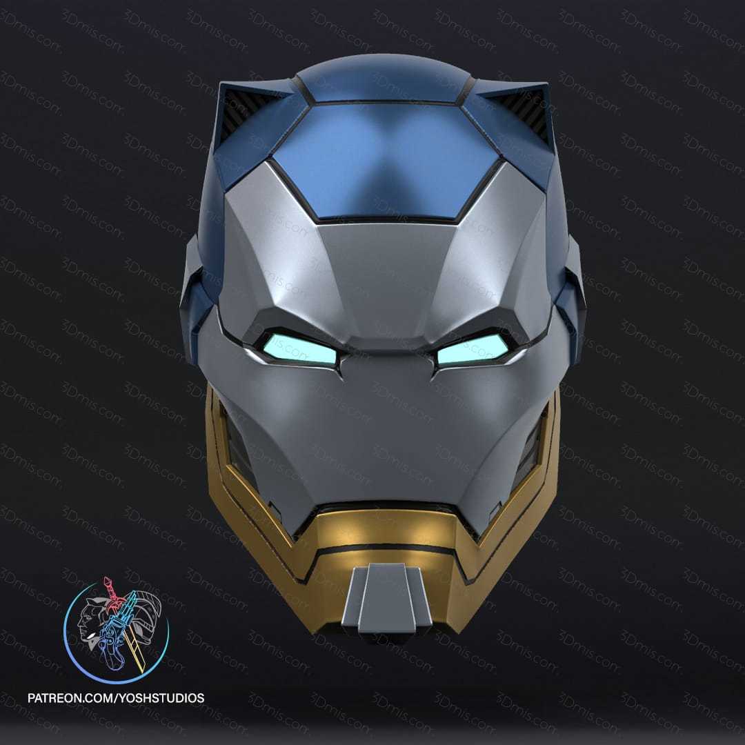 P站图纸印象馆 Yosh 水箭龟钢铁人头盔 Yosh 水箭龟钢铁人头盔