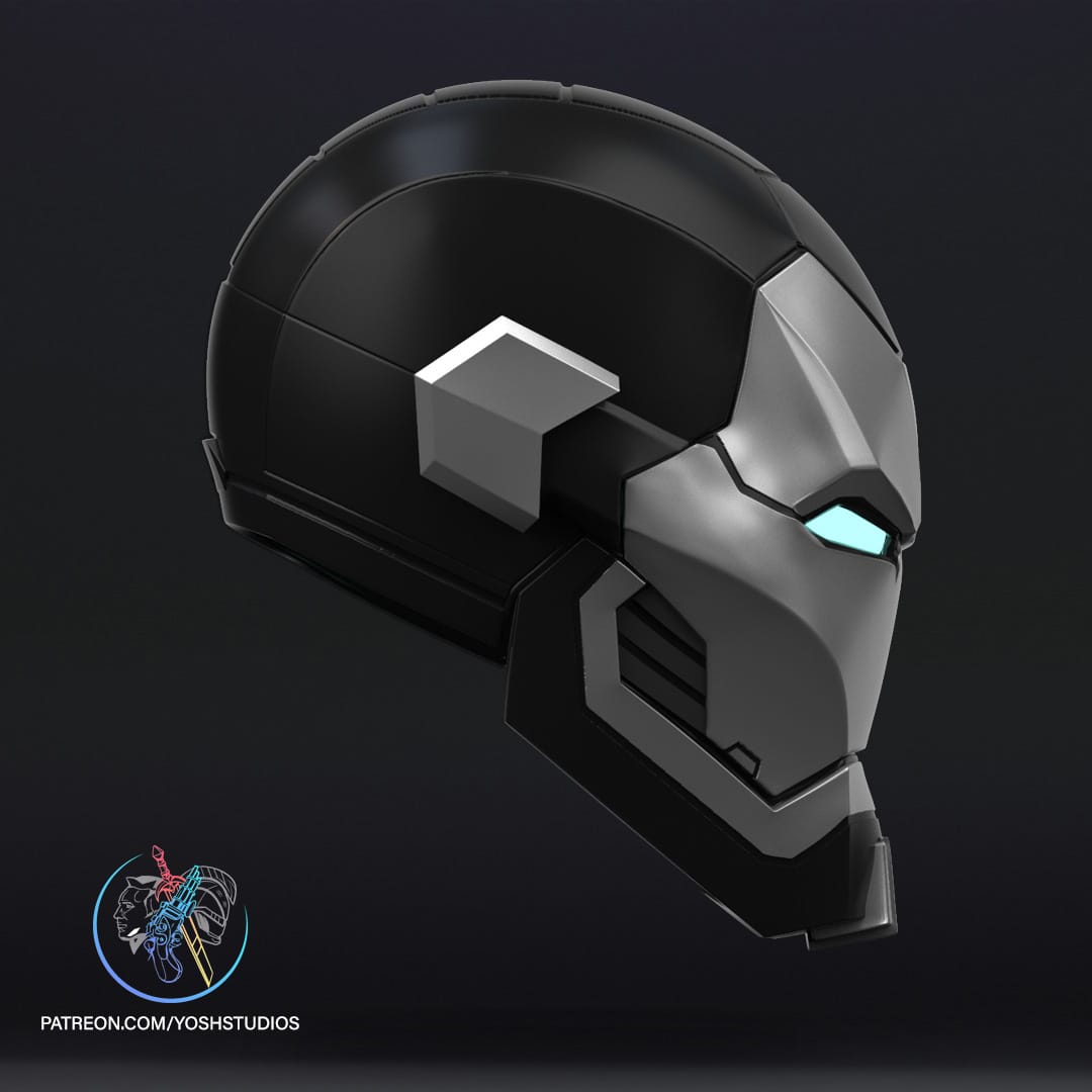 P站图纸印象馆 Yosh 水箭龟钢铁人头盔 Yosh 水箭龟钢铁人头盔