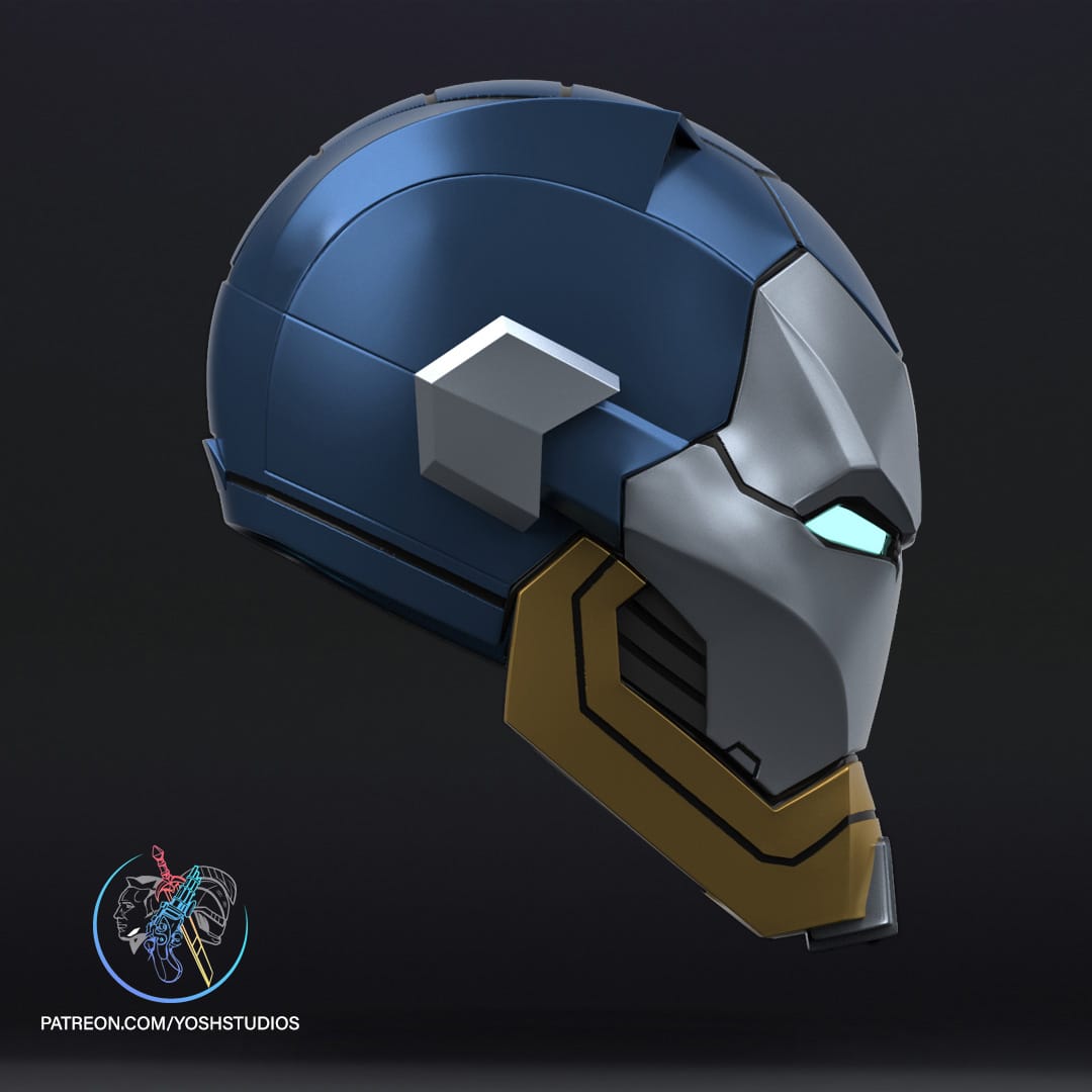 P站图纸印象馆 Yosh 水箭龟钢铁人头盔 Yosh 水箭龟钢铁人头盔