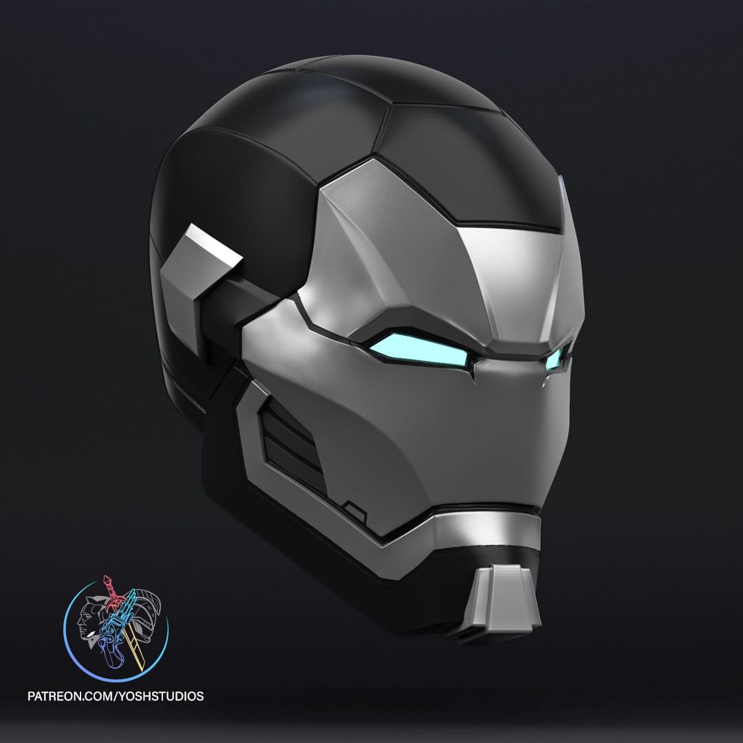 P站图纸印象馆 Yosh 水箭龟钢铁人头盔 Yosh 水箭龟钢铁人头盔