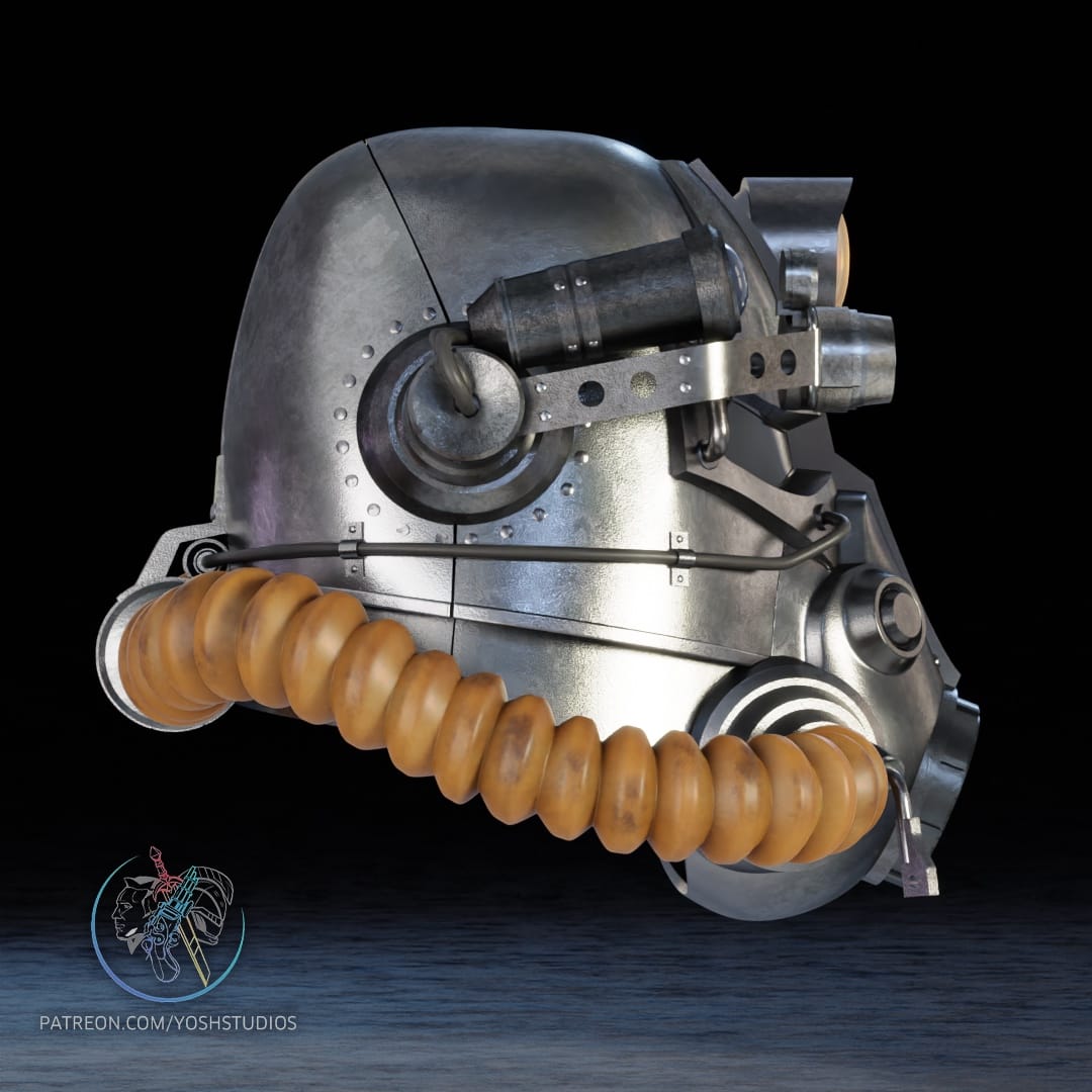 P站图纸印象馆 Yosh T-45动力装甲 Yosh T-45动力装甲