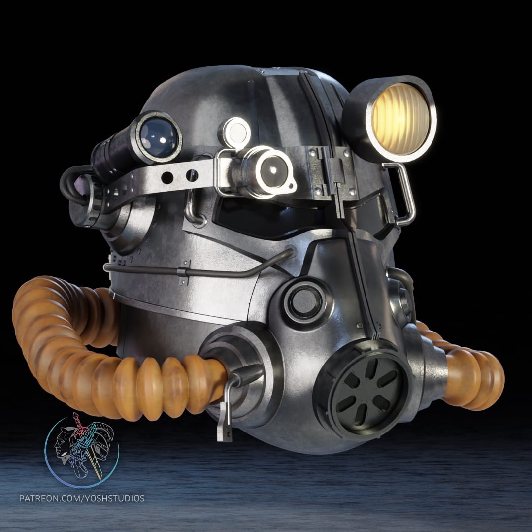 P站图纸印象馆 Yosh T-45动力装甲 Yosh T-45动力装甲