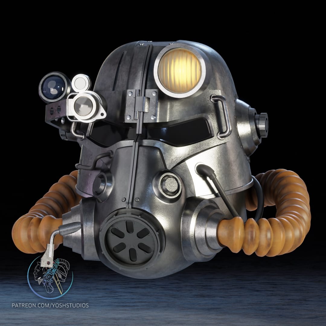 P站图纸印象馆 Yosh T-45动力装甲 Yosh T-45动力装甲