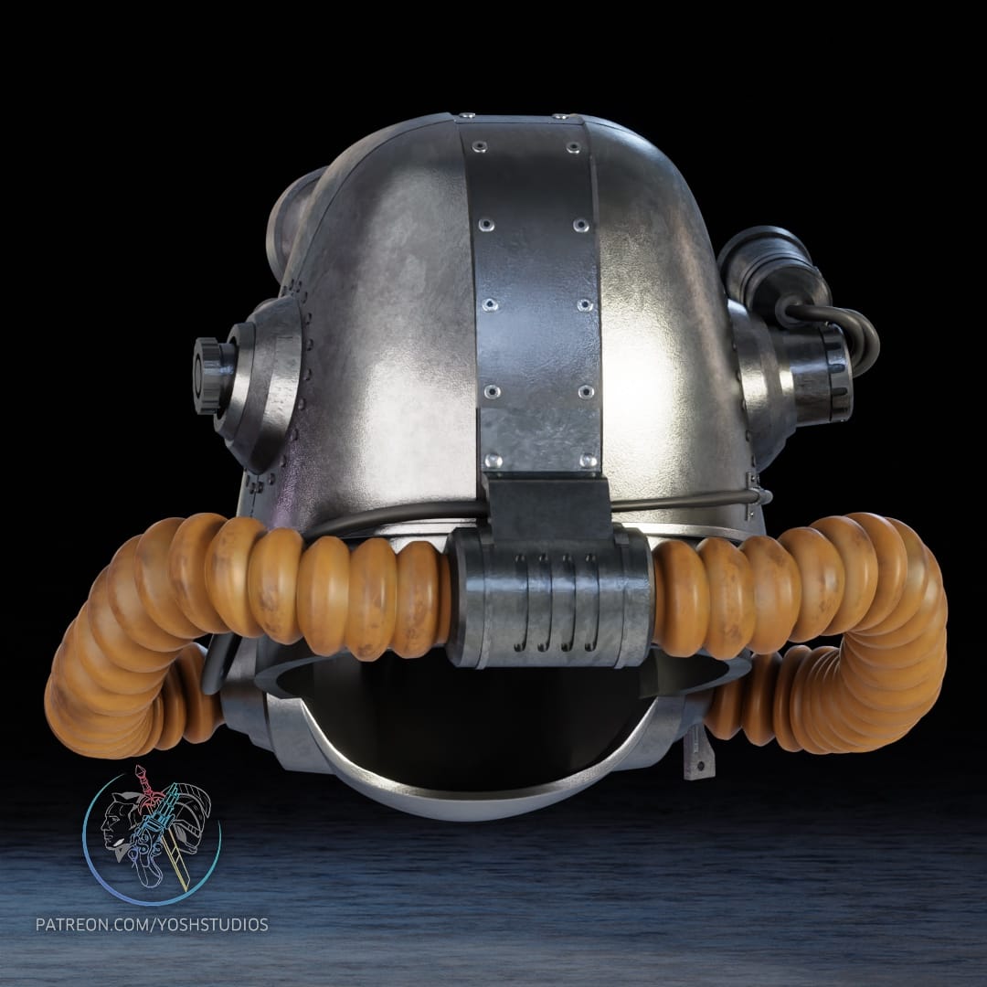 P站图纸印象馆 Yosh T-45动力装甲 Yosh T-45动力装甲