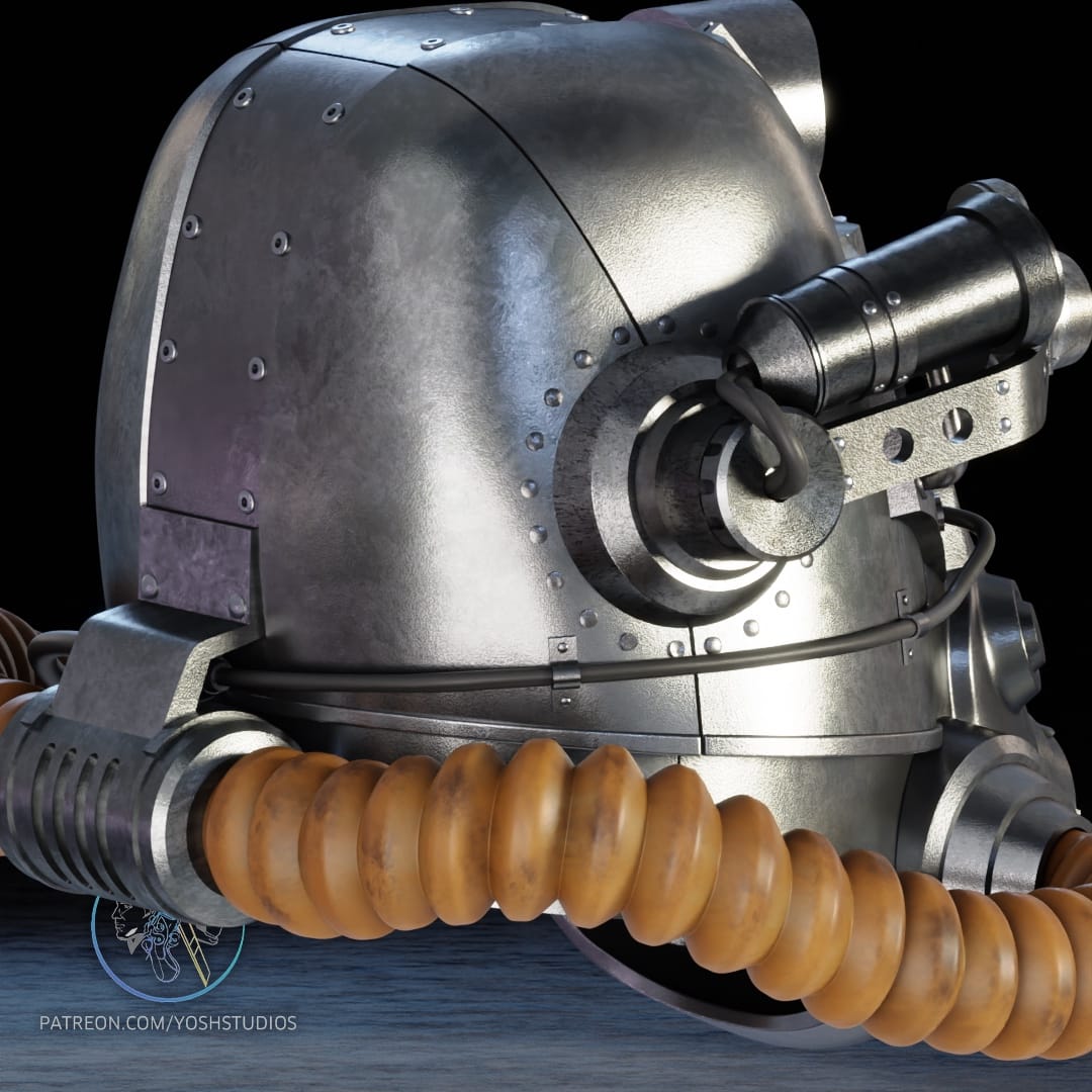 P站图纸印象馆 Yosh T-45动力装甲 Yosh T-45动力装甲