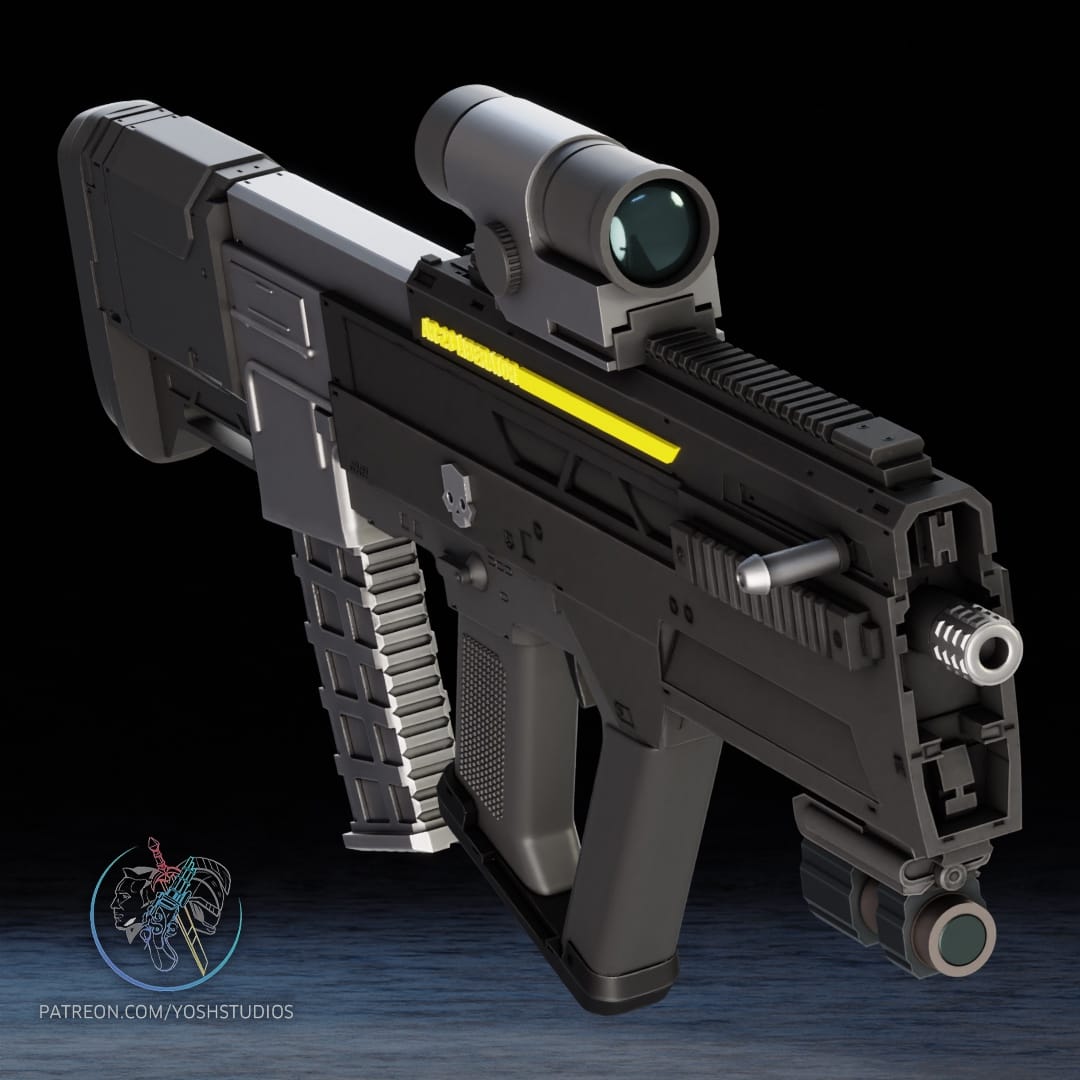 P站图纸印象馆 Yosh AR-23步枪 Yosh AR-23步枪