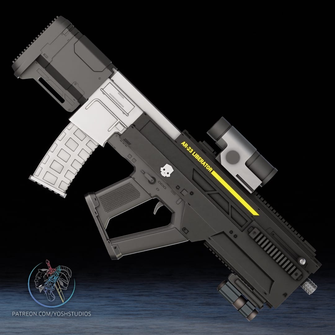 P站图纸印象馆 Yosh AR-23步枪 Yosh AR-23步枪