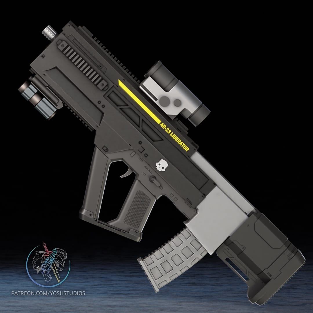 P站图纸印象馆 Yosh AR-23步枪 Yosh AR-23步枪