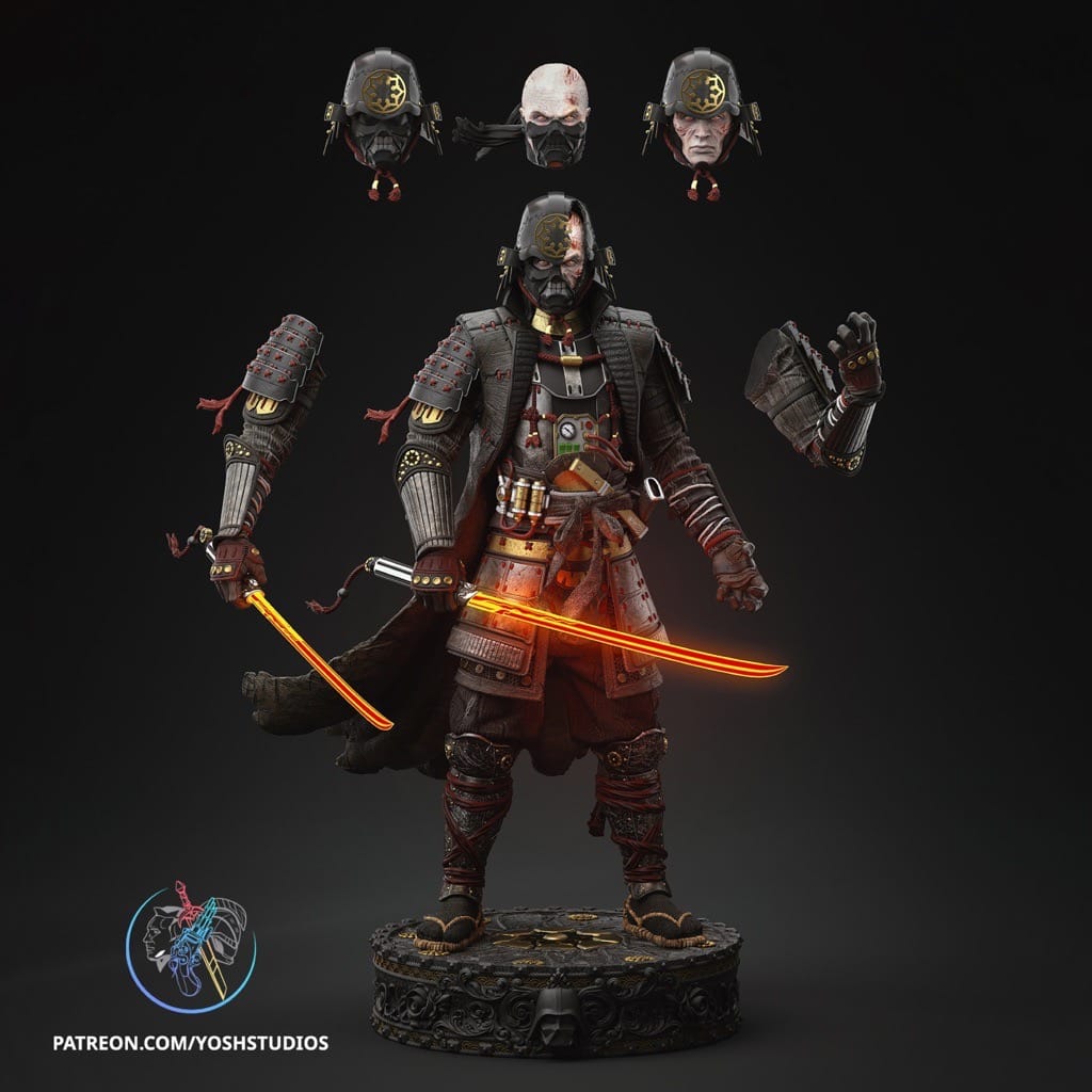 P站图纸印象馆 Yosh 战国维达装甲 Yosh 战国维达装甲