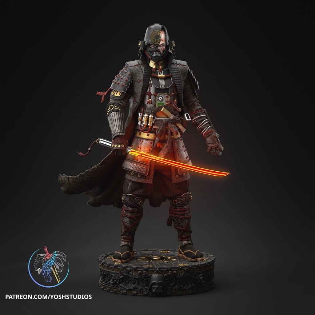 P站图纸印象馆 Yosh 战国维达装甲 Yosh 战国维达装甲