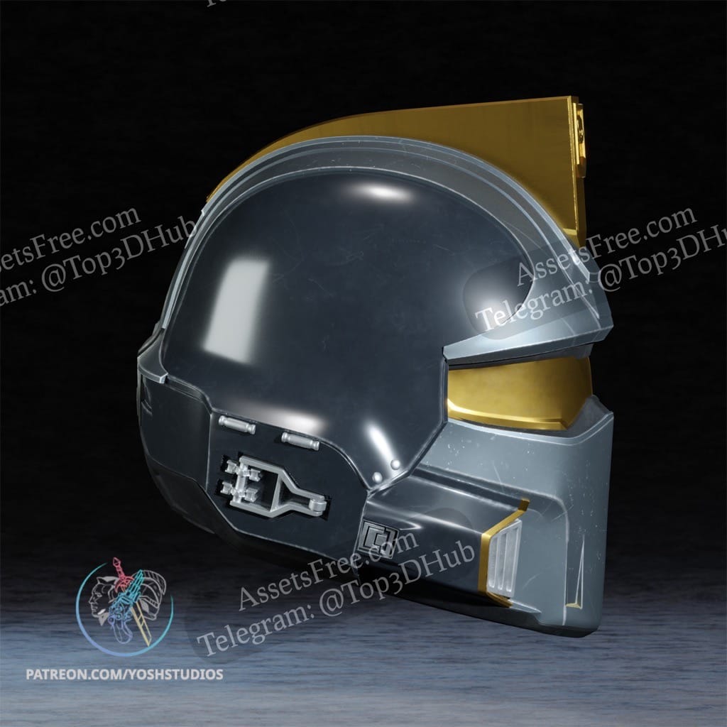 P站图纸印象馆 Yosh 联邦英雄的头盔 Yosh 联邦英雄的头盔