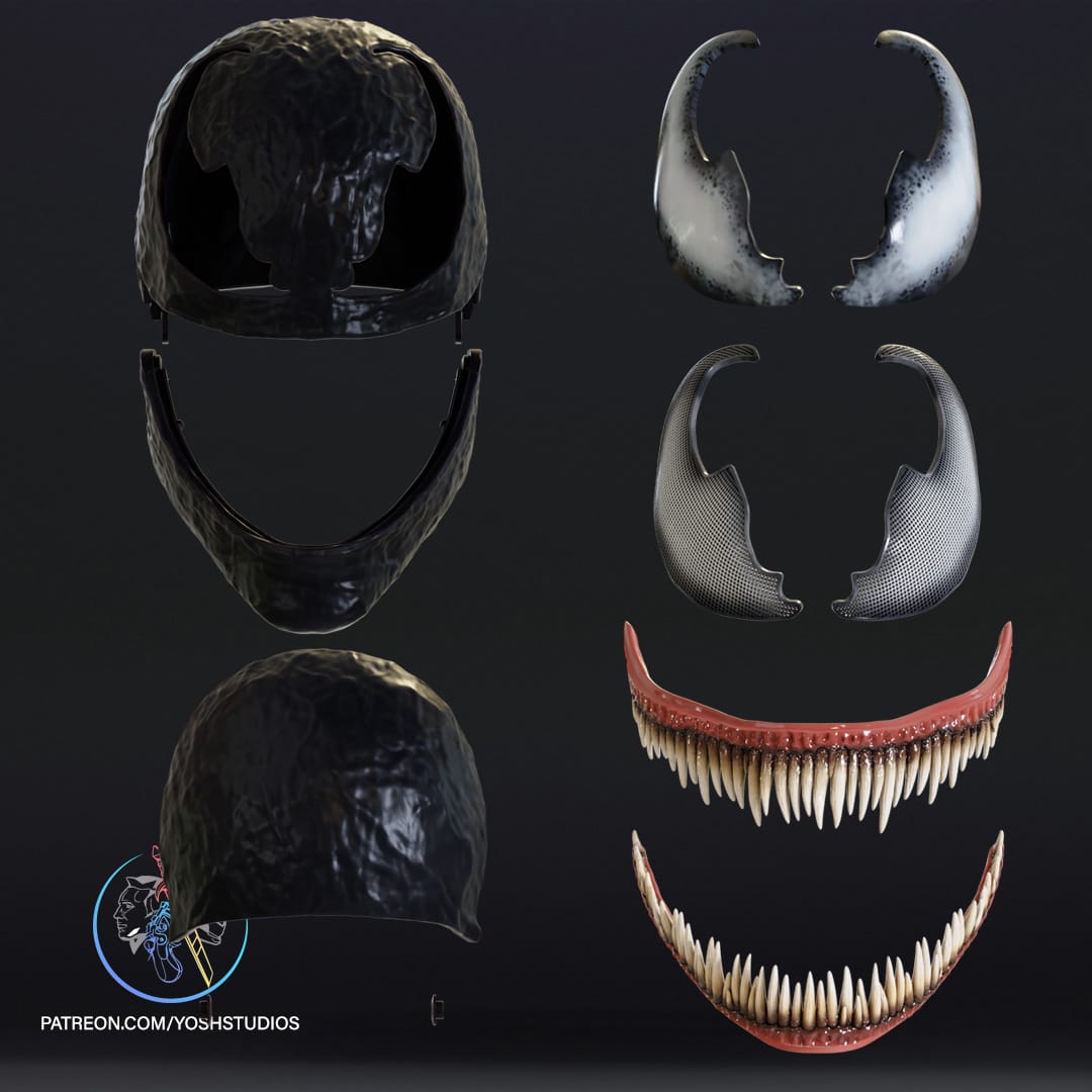 P站图纸印象馆 Yosh 毒液蜘蛛侠 Yosh 毒液蜘蛛侠