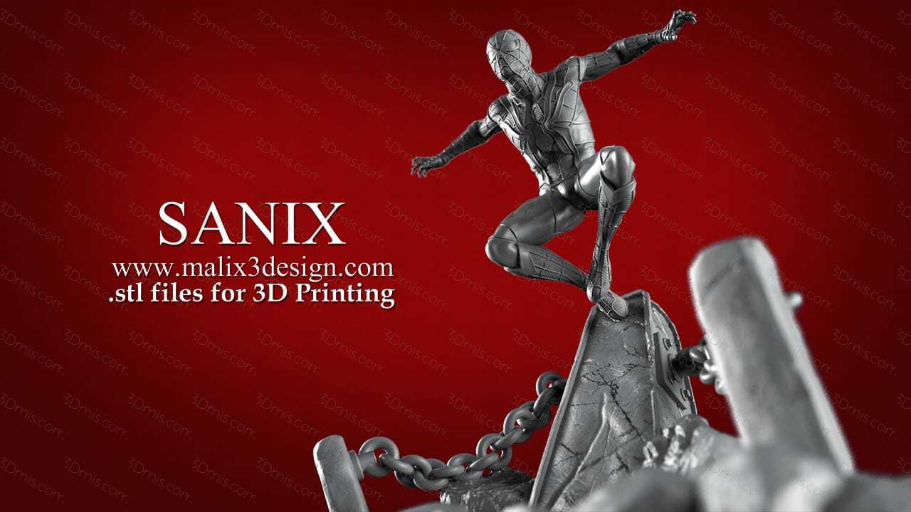 Sanix3d 漫威 蜘蛛侠