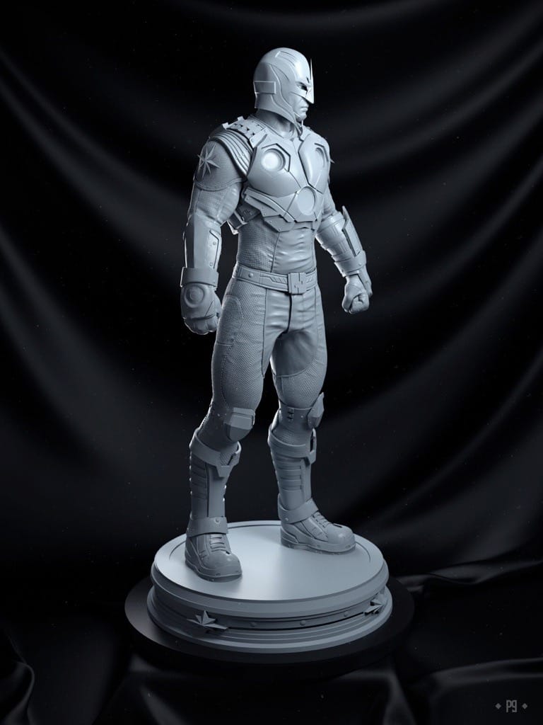 P站图纸印象馆 漫威 新星 漫威 新星